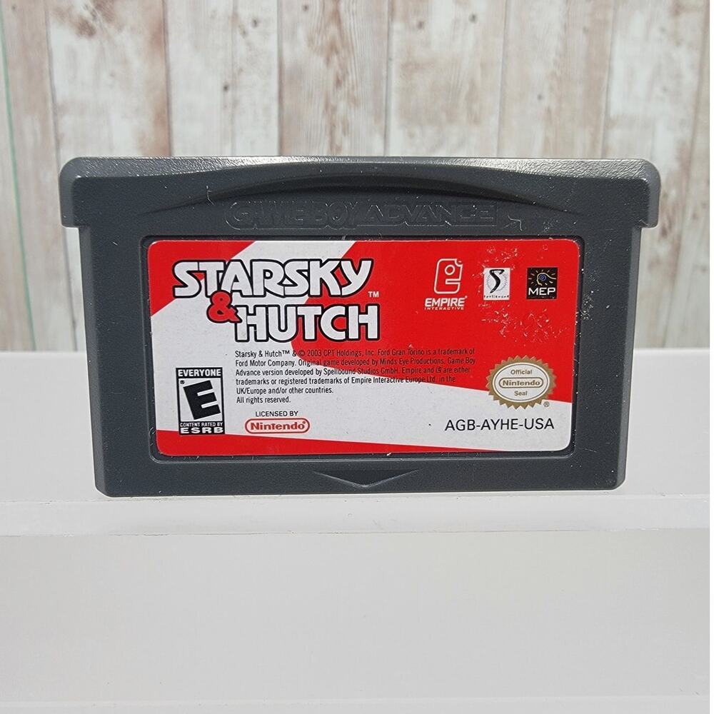 Starsky & Hutch Nintendo Gameboy Boy Advance GBA Cartridge Only
